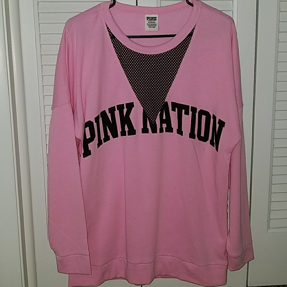 Pink Nation Pull over